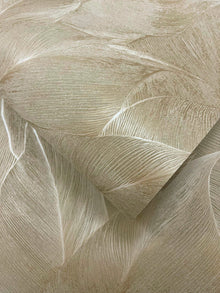 66321 Anthurium Beige Wallpaper by Holden Decor