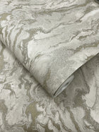 66333 Thassos Marble Grey Wallpaper by Holden Decor