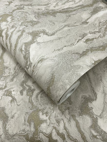66333 Thassos Marble Grey Wallpaper by Holden Decor