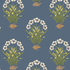 6656 Tortoise & Hare Blue Wallpaper by Belgravia