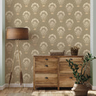 6657 Tortoise & Hare Beige Wallpaper by Belgravia