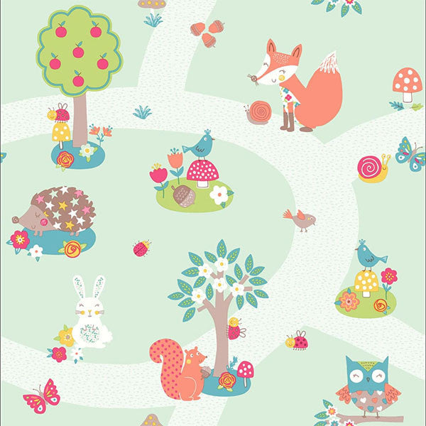 667200 Forest Friends Imagine Fun Wallpaper By Arthouse