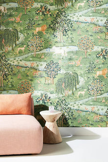 217055 Owl & Willow Compilation Wallpaper By Morris & Co