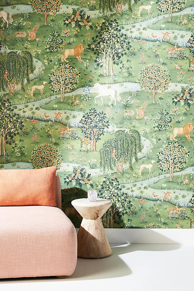 217055 Owl & Willow Compilation Wallpaper By Morris & Co