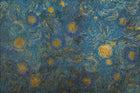 6800108 Vincent Blue Random Papers II Mural by Coordonné