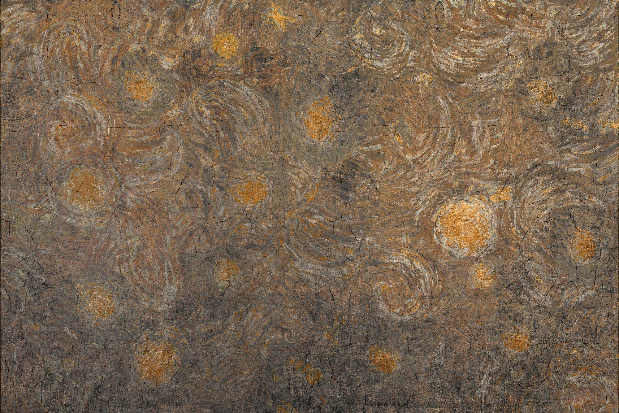 6800109 Vincent Wood Random Papers II Mural by Coordonné