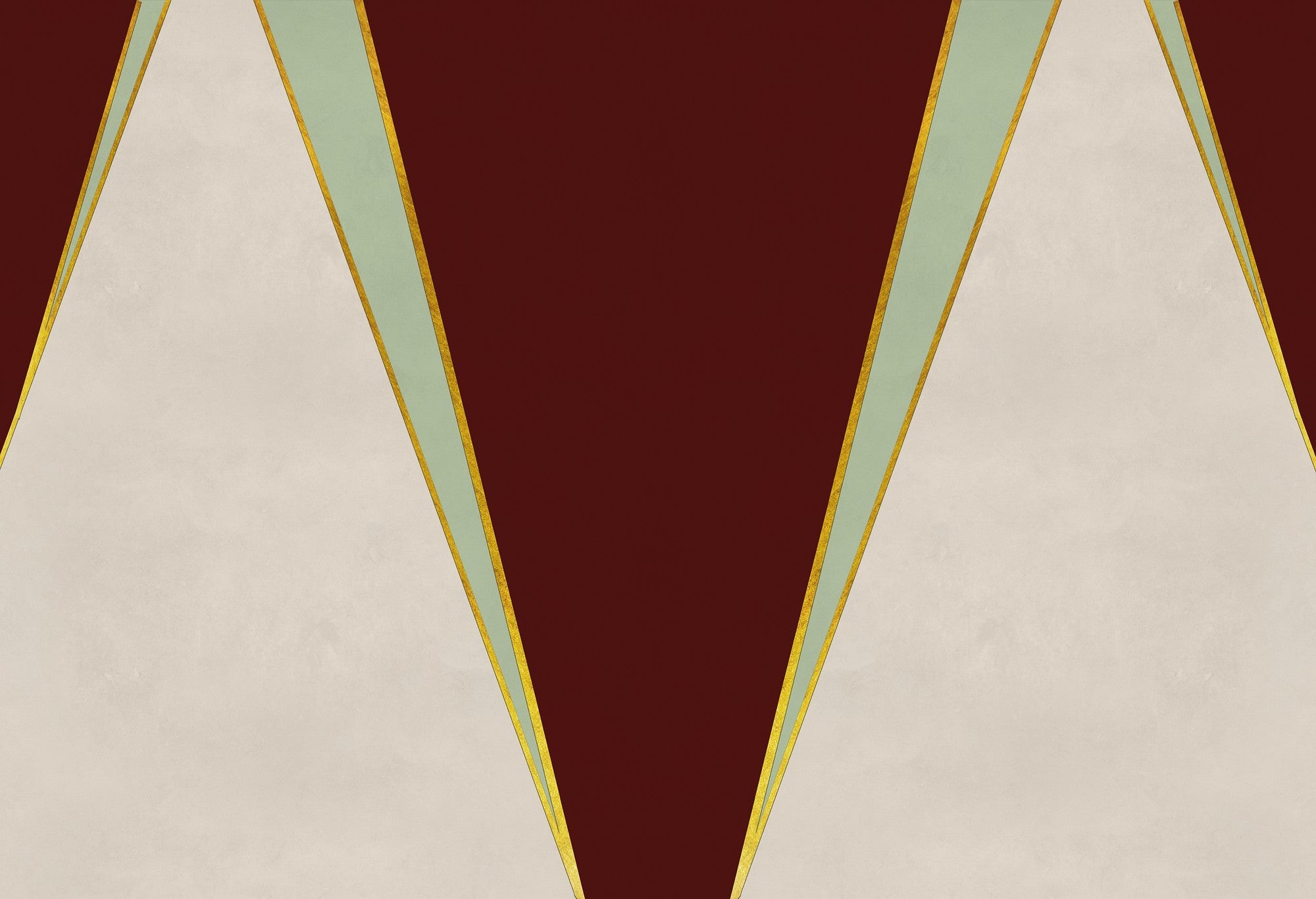 6800202 Geometric Mountain Nude Random Papers II Mural by Coordonné