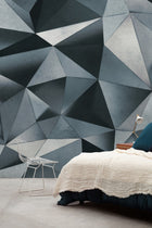 6800211 Miracle Silver Random Papers II Mural by Coordonné