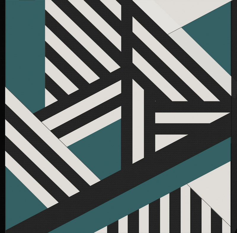 6800214 Inter Wall Emerald Random Papers II Mural by Coordonné