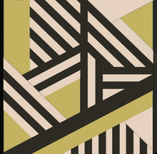 6800216 Inter Wall Mustard Random Papers II Mural by Coordonné