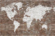 Bricks Map Brick Random Papers II Mural by Coordonné