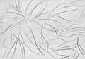 Abstract Flora Concrete Mural by Coordonné