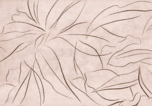 6800407 Abstract Flora Rose Random Papers II Mural by Coordonné