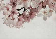 6800414 Big Random Flora Pink Random Papers II Mural by Coordonné