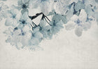 6800415 Big Random Flora Emerald Random Papers II Mural by Coordonné