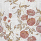 Embroidery Flora White Random Papers II Mural by Coordonné