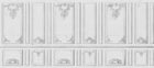 6800501 Moulding Original Random Papers II Mural by Coordonné