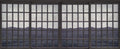New Japanese Window Twilight Random Papers II Mural by Coordonné