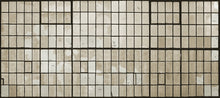 6800512 Factory Window Sunrise Random Papers II Mural by Coordonné