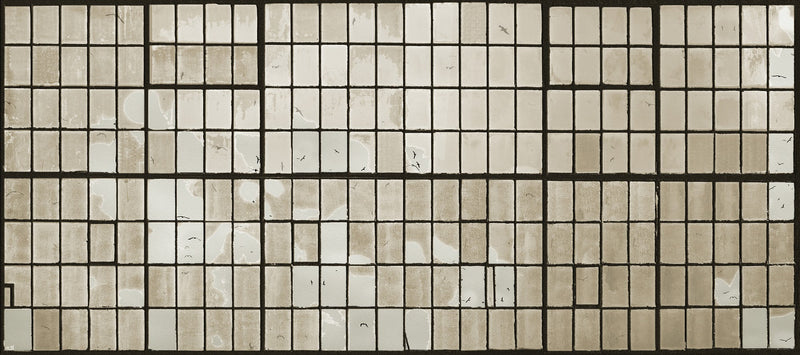 6800512 Factory Window Sunrise Random Papers II Mural by Coordonné