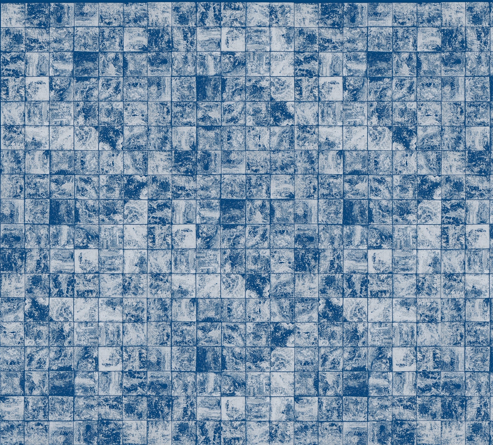 6800601 Waves Tiles Indigo Random Papers II Mural by Coordonné