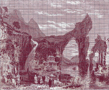 6800609 Illustration Tiles WIne Random Papers II Mural by Coordonné