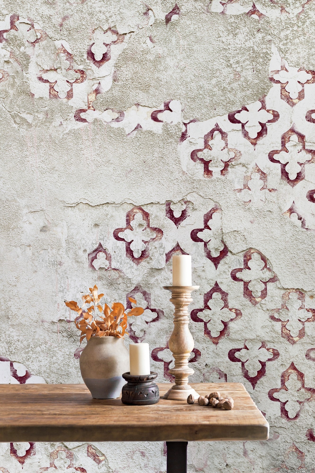 6800612 Stamp WIne Random Papers II Mural by Coordonné