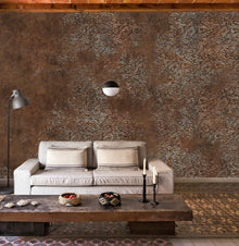 6800621 Brocade Copper Random Papers II Mural by Coordonné