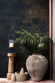 6800623 Brocade Gold Random Papers II Mural by Coordonné