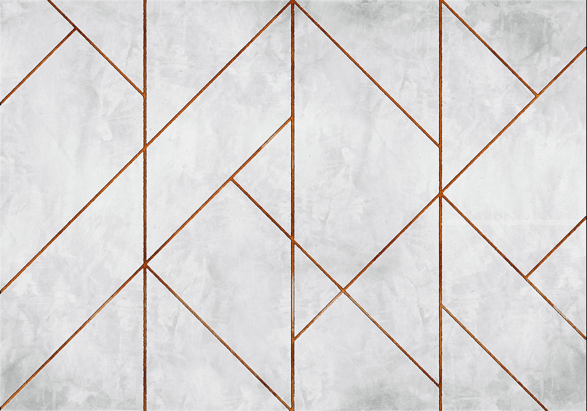 6800627 Golden Line Wall Copper Random Papers II Mural by Coordonné