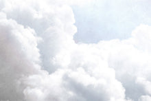 6800702 Clouds Light Blue Random Papers II Mural by Coordonné