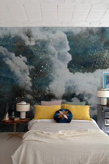 6800704 Clouds Night Random Papers II Mural by Coordonné