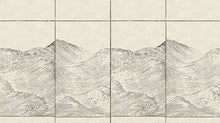 6800706 Waves Papyrus Random Papers II Mural by Coordonné