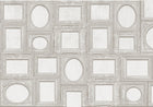 6800709 Frames White Random Papers II Mural by Coordonné