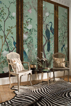 6800719 Edo Screen Aqua Random Papers II Mural by Coordonné