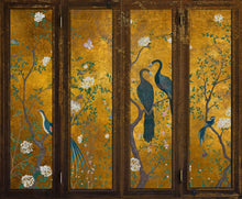 6800720 Edo Screen Gold Random Papers II Mural by Coordonné