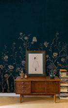 6800732 Chinoiserie 2.0 Blue Random Papers II Mural by Coordonné