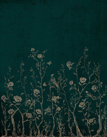 6800733 Chinoiserie 2.0 Emerald Random Papers II Mural by Coordonné