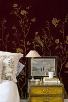 6800734 Chinoiserie 2.0 Wine Random Papers II Mural by Coordonné