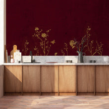 6800734 Chinoiserie 2.0 Wine Random Papers II Mural by Coordonné