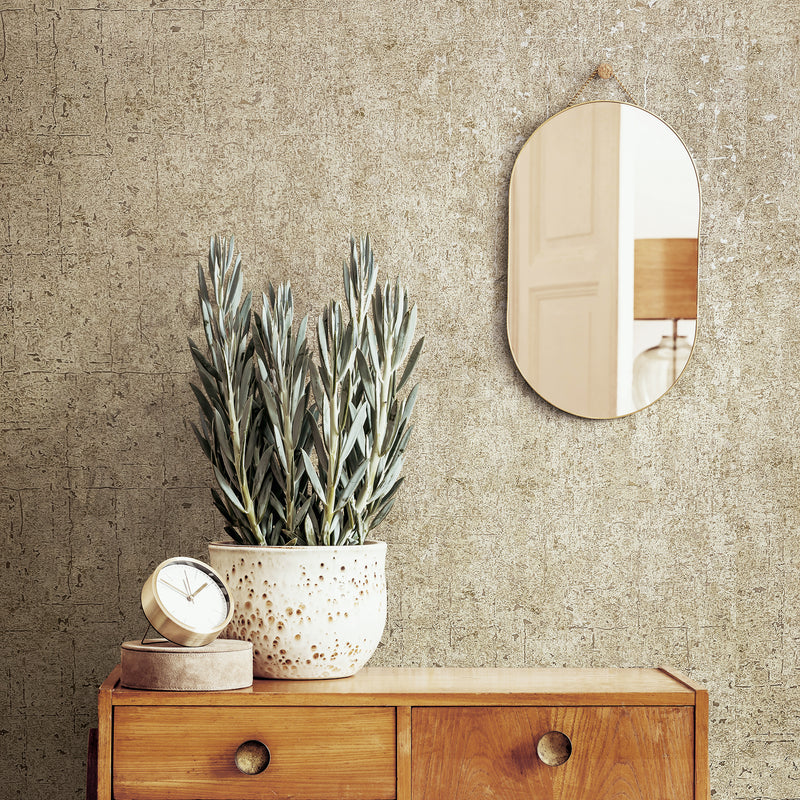 6801-30 Structure Modern Home Beige and Brown Wallpaper By Galerie