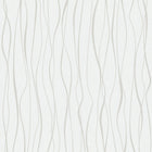 6813-20 Wave Modern Home White Wallpaper By Galerie