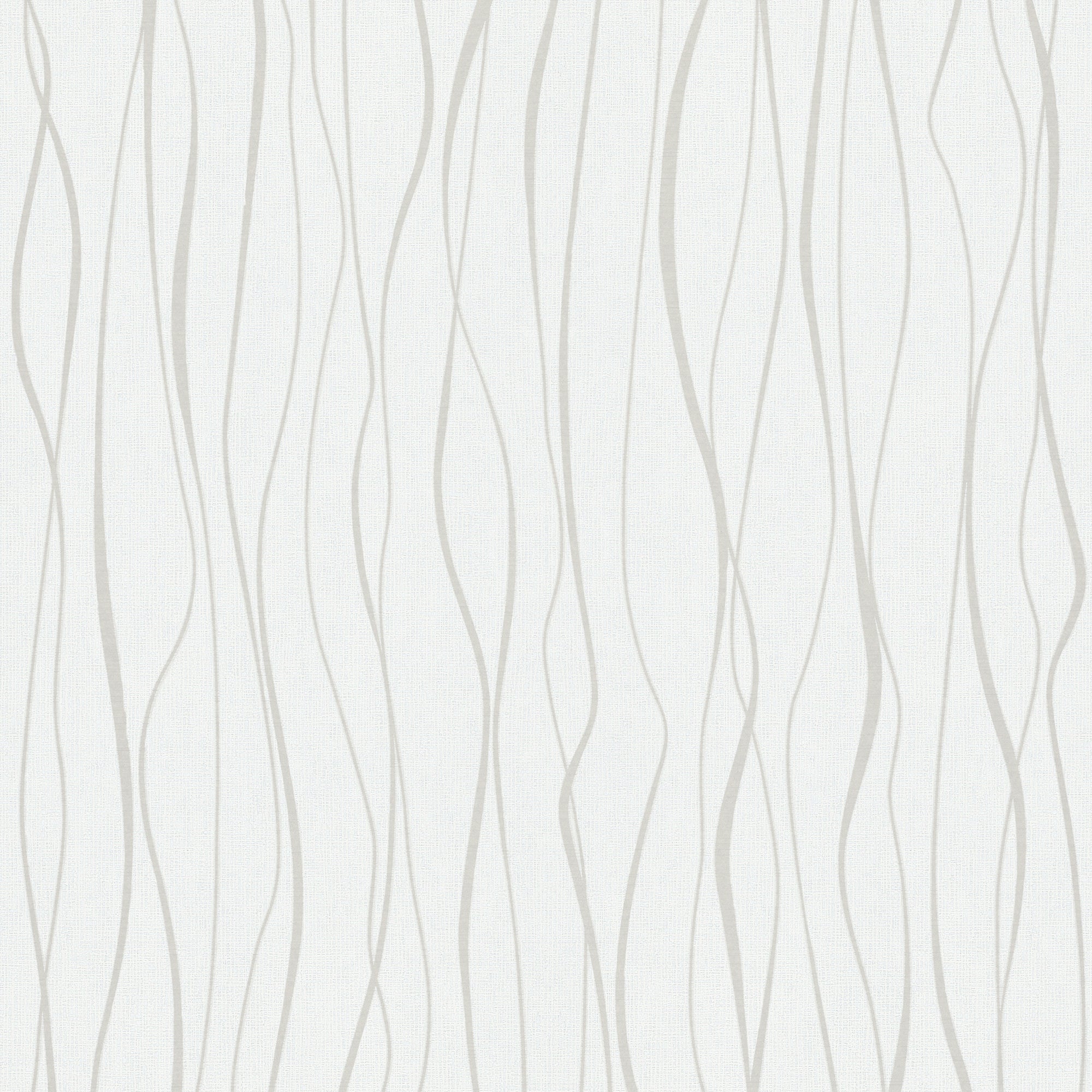 6813-20 Wave Modern Home White Wallpaper By Galerie