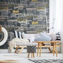 6815-30 Graphic Modern Home Black Wallpaper By Galerie