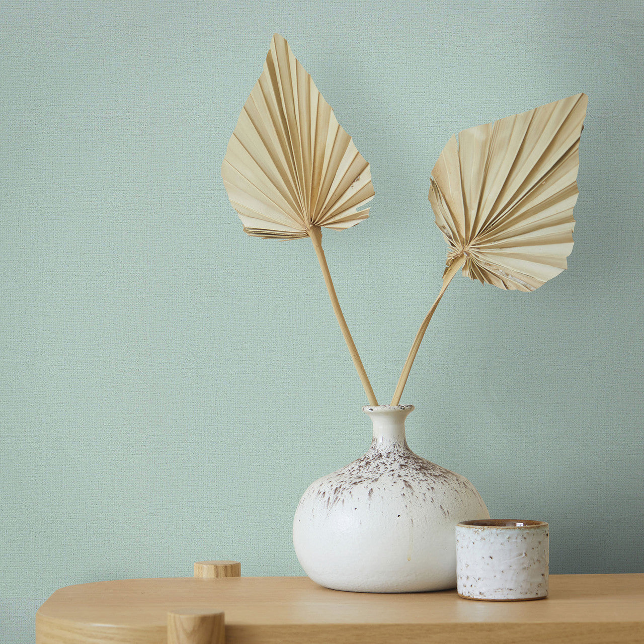 6821-10 Uni Bricks and More Green Wallpaper By Galerie