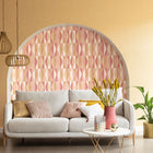68523817 Linen Uni Ocre Chine Wallpaper by Caselio