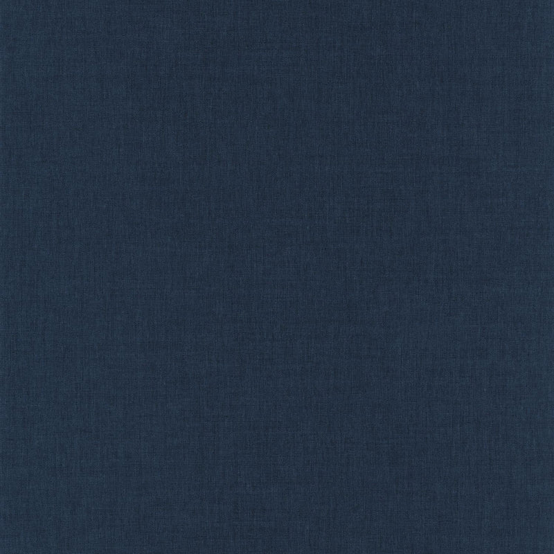 ONB68526640 Linen Uni Only Blue Wallpaper by Caselio
