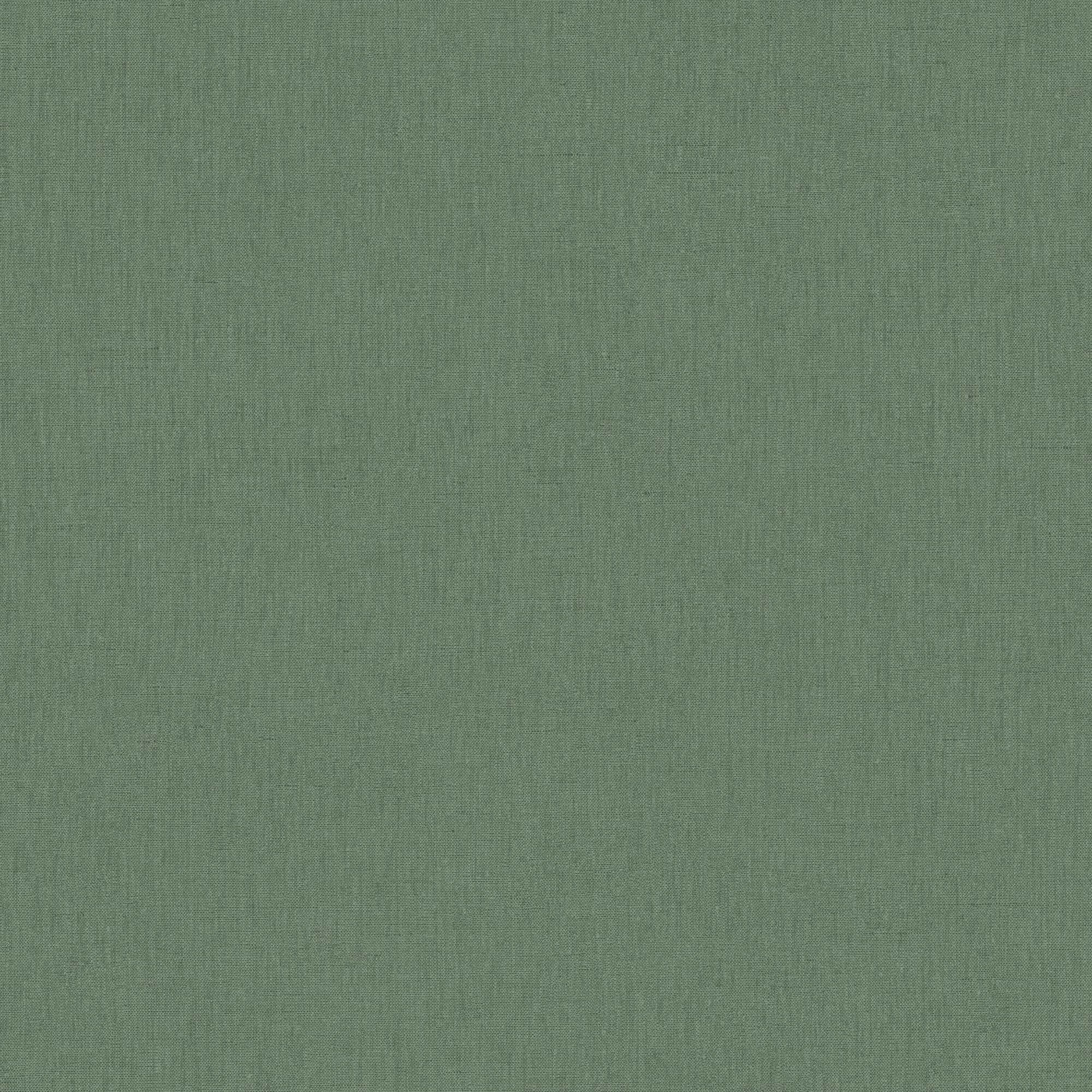 68527852 Linen Uni Vert Bouteille Wallpaper by Caselio