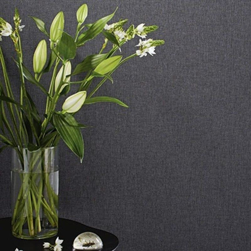 INN68529731 Linen Wallpaper Unis Plains By Caselio