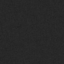 68529999 Linen Uni Noir Wallpaper by Caselio